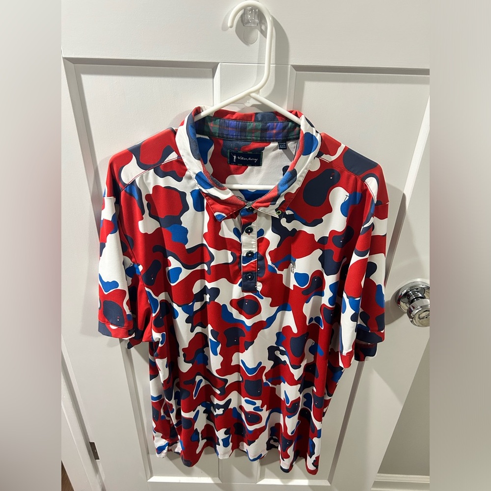 4 William Murray Golf Shirts Size XL